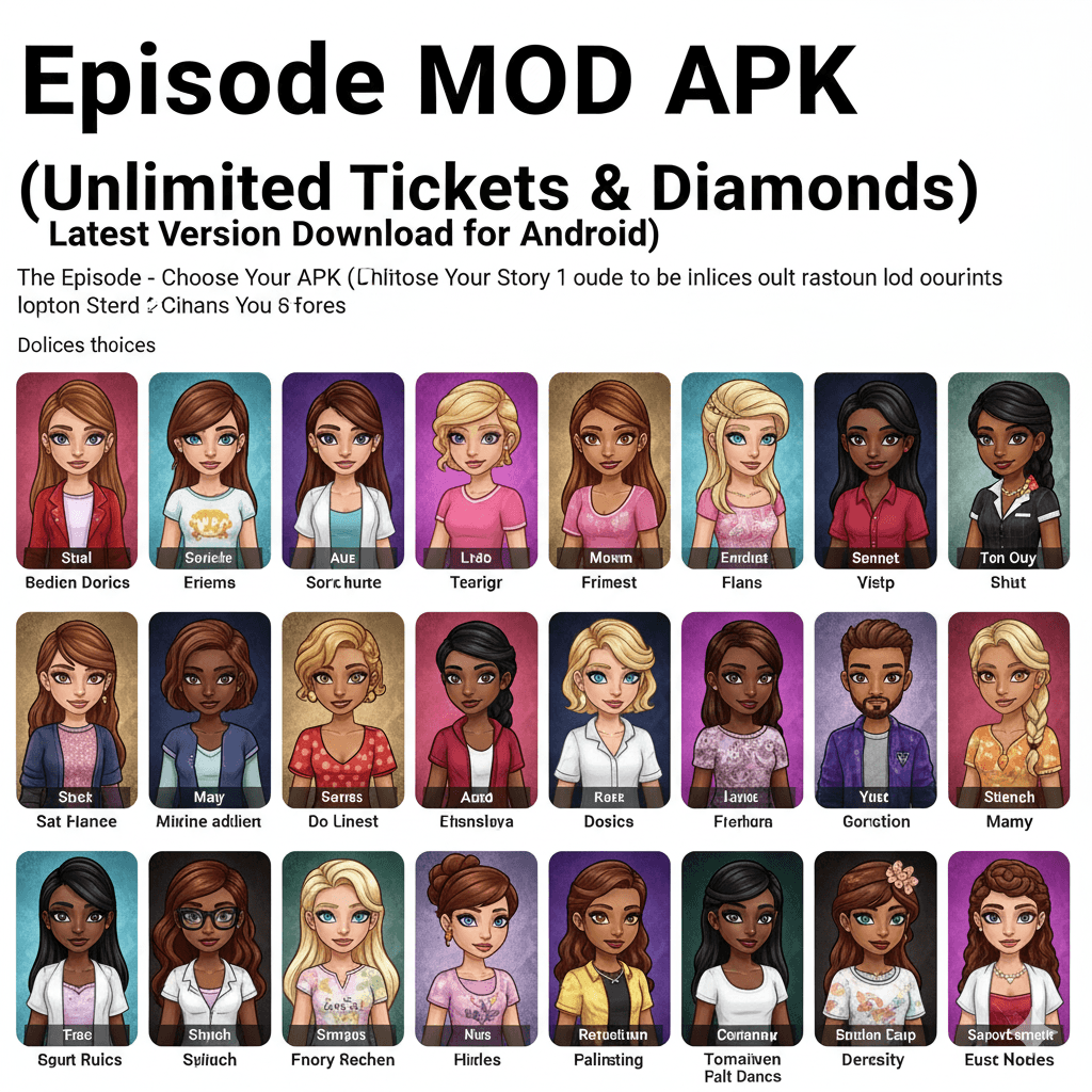 Episode MOD APK (Unlimited Tickets & Diamonds) Latest Version Download for Android